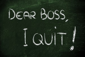 Dear Boss I quit